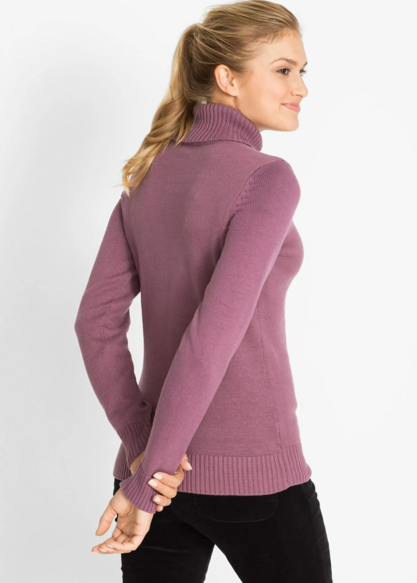 Jersey de cuello alto