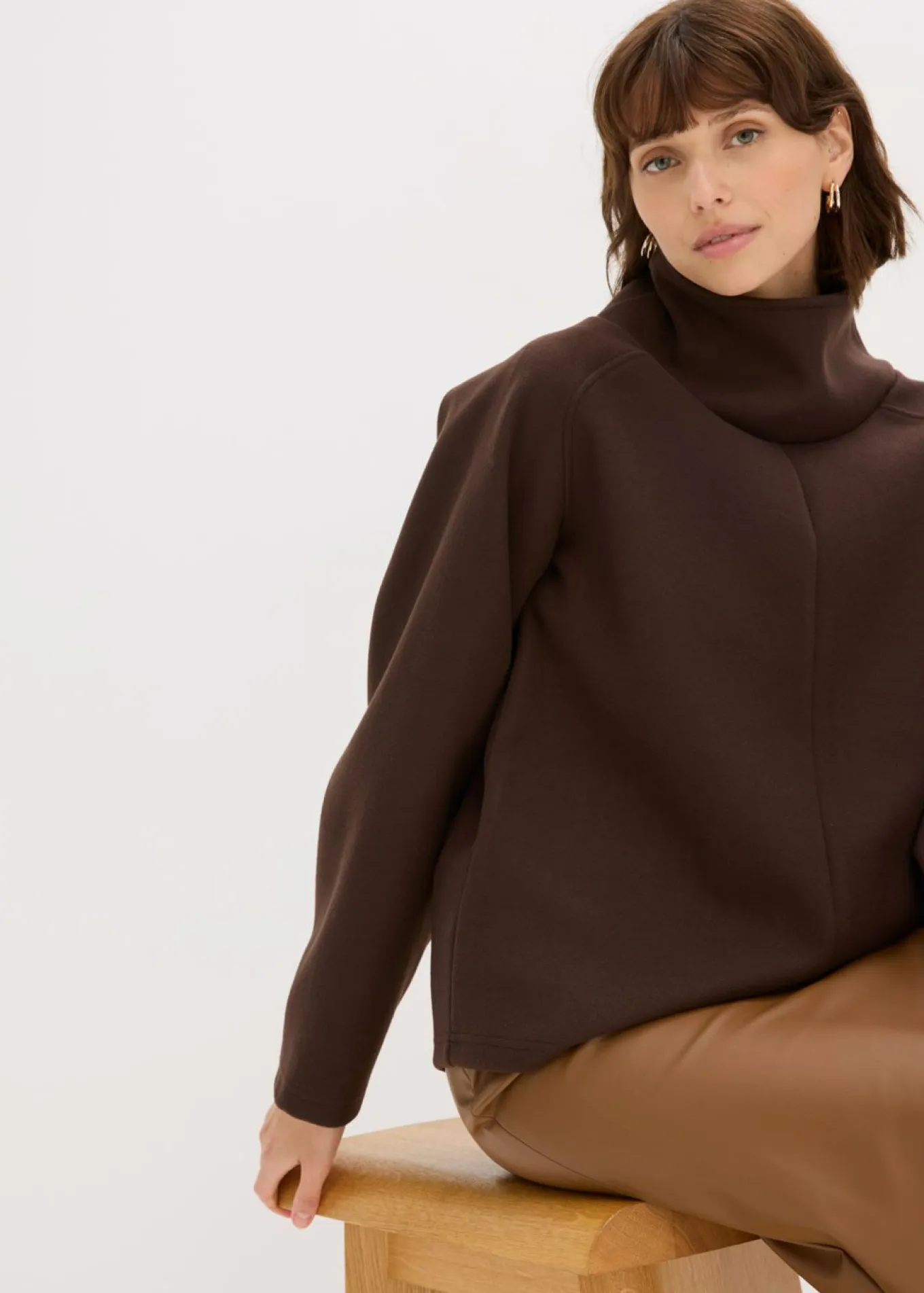 Jersey de cuello alto