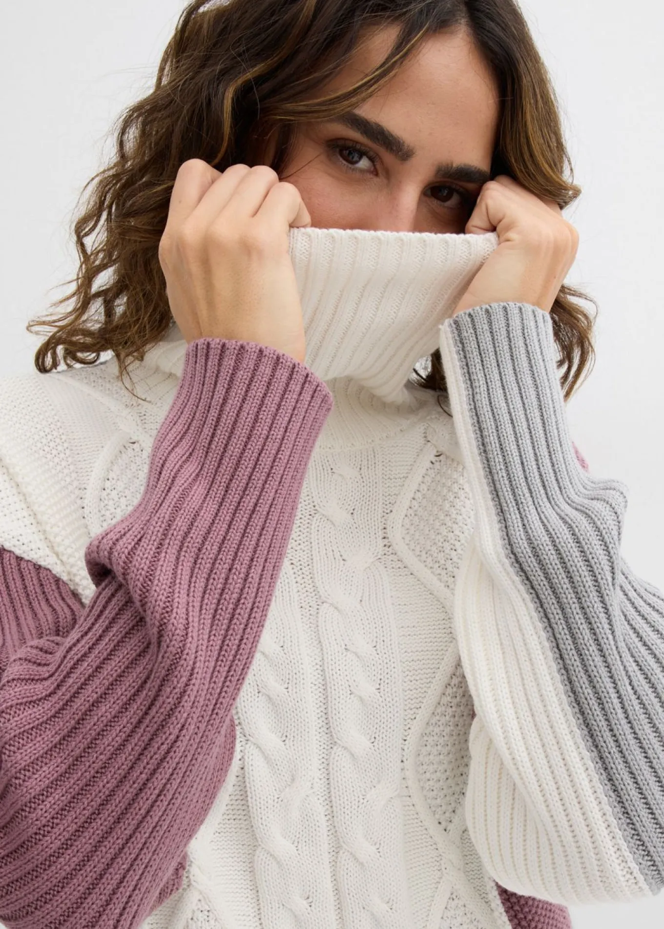 Jersey de cuello alto
