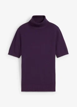 Jersey de cuello alto y manga corta
