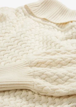 Jersey de cuello vuelto con lana merino