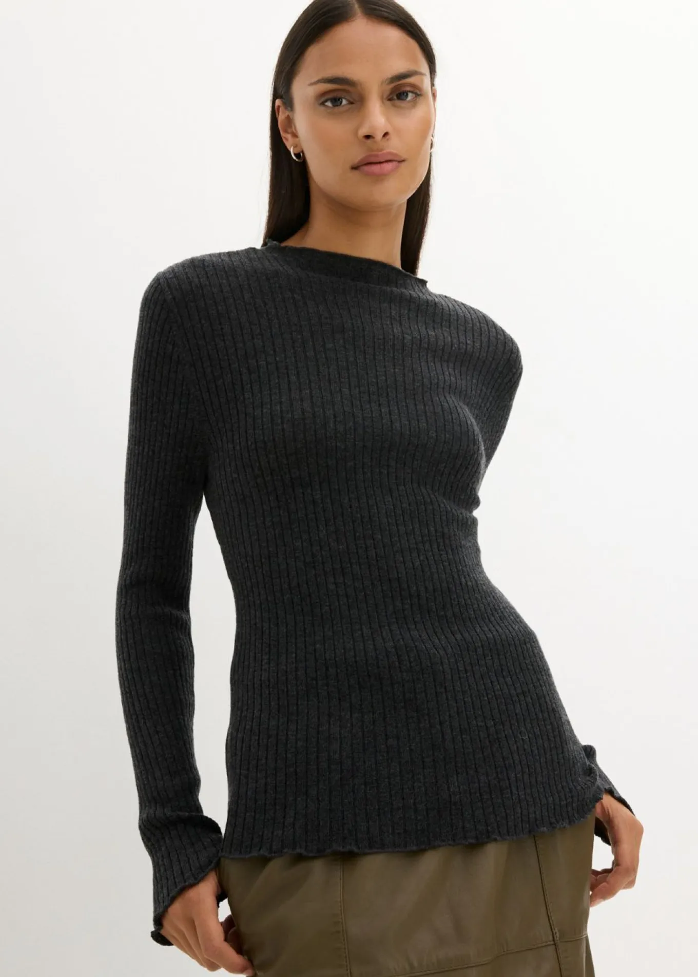 Jersey de lana merino fina