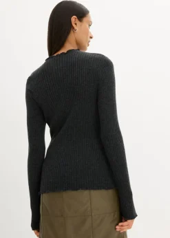 Jersey de lana merino fina