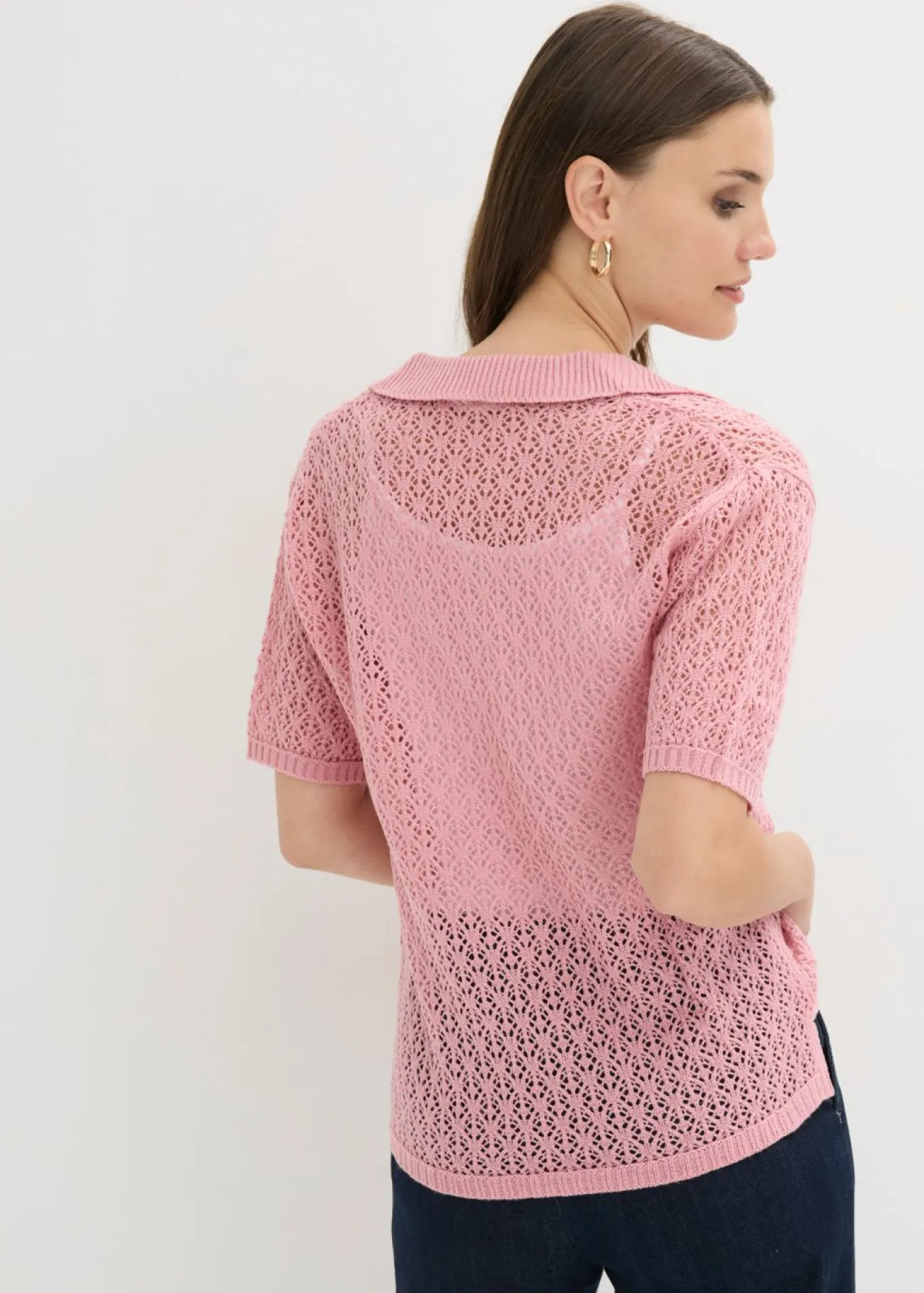 Jersey de punto ajour