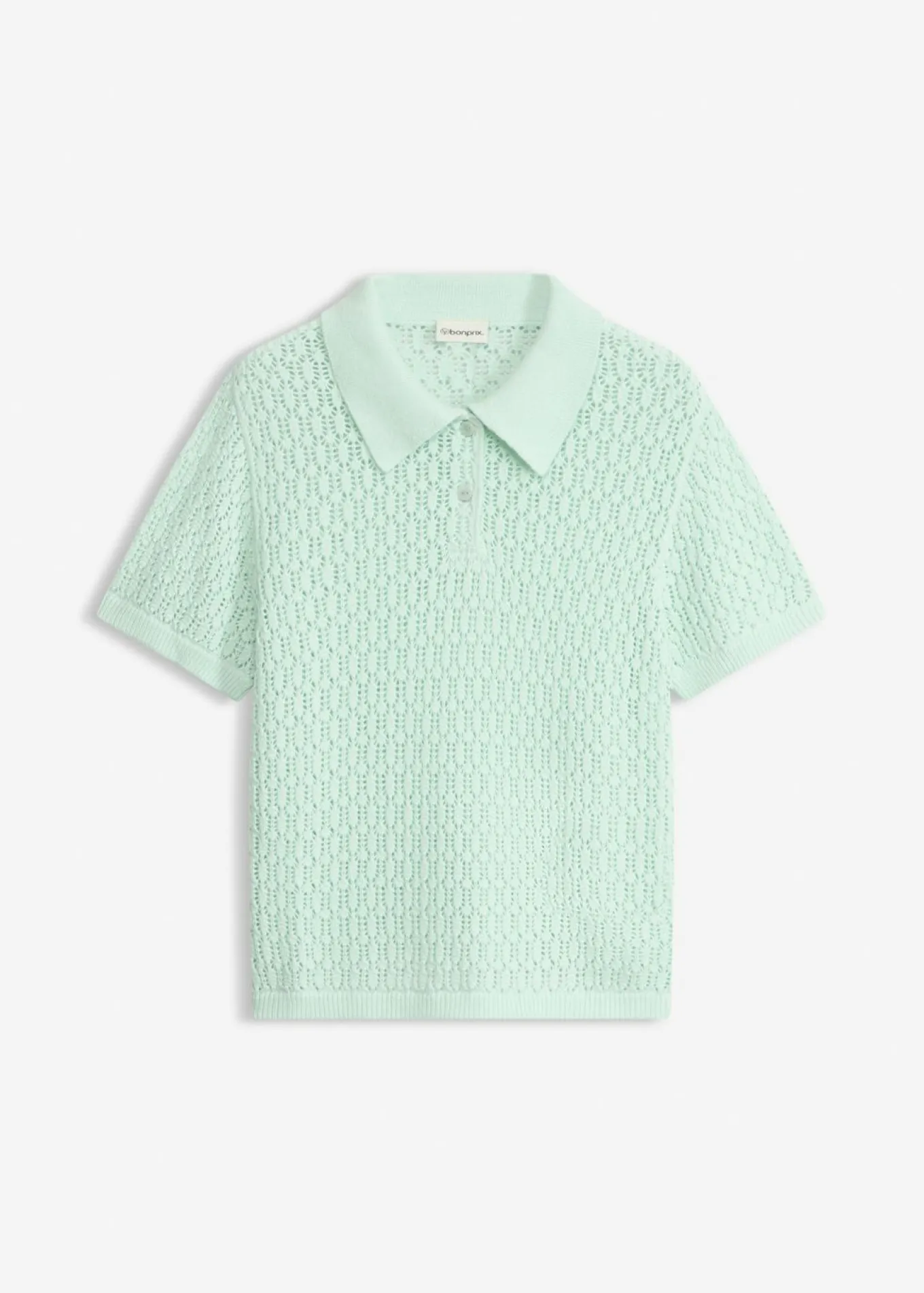 Jersey de punto ajour de algodón puro