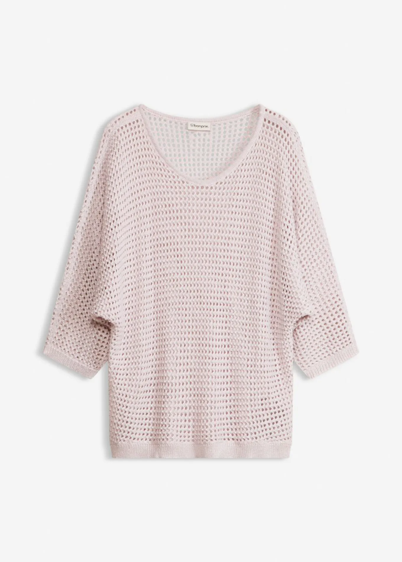 Jersey de punto ajour de mezcla de viscosa