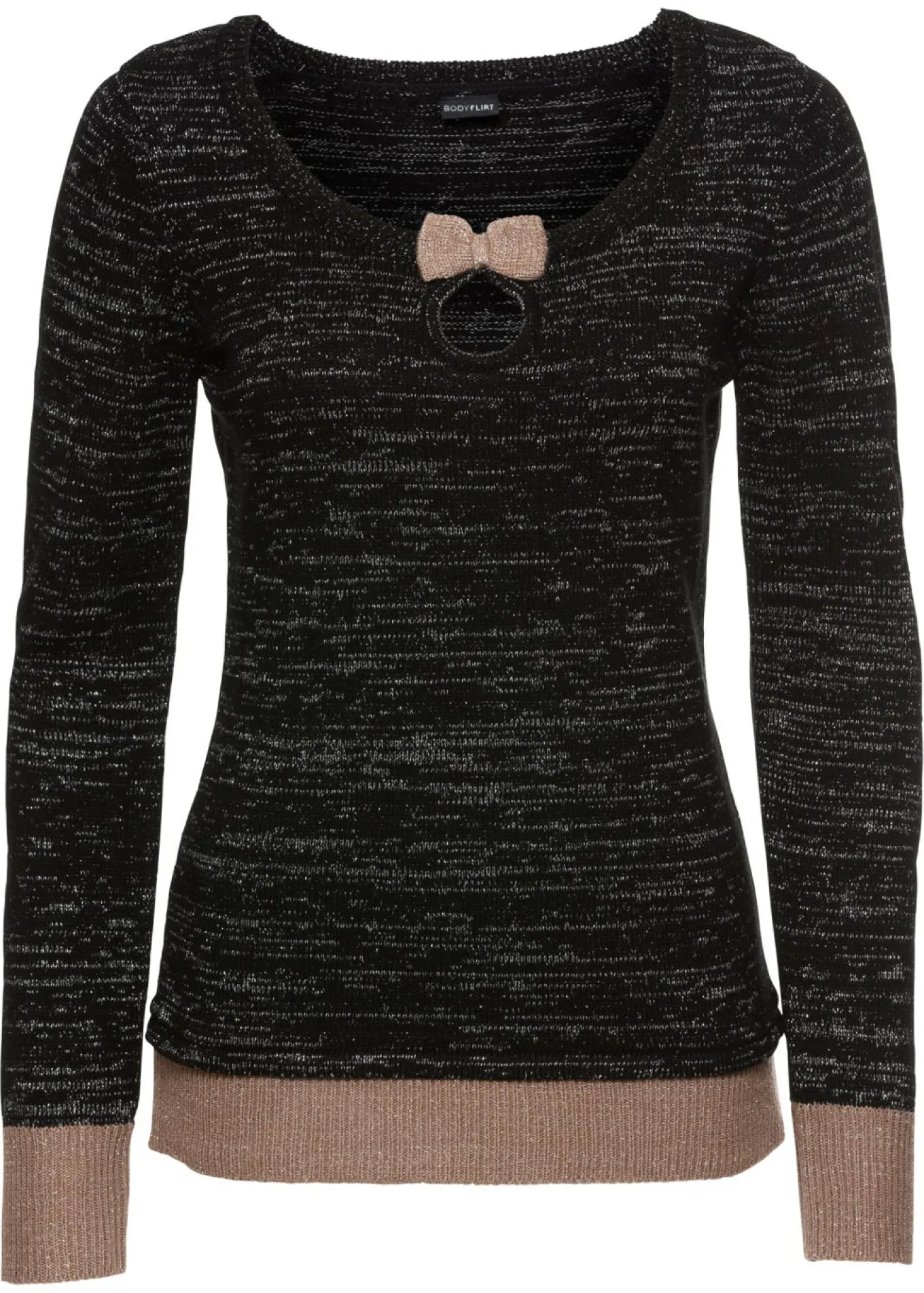 Jersey de punto brillante