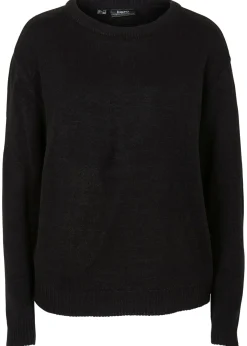 Jersey de punto con cuello redondo