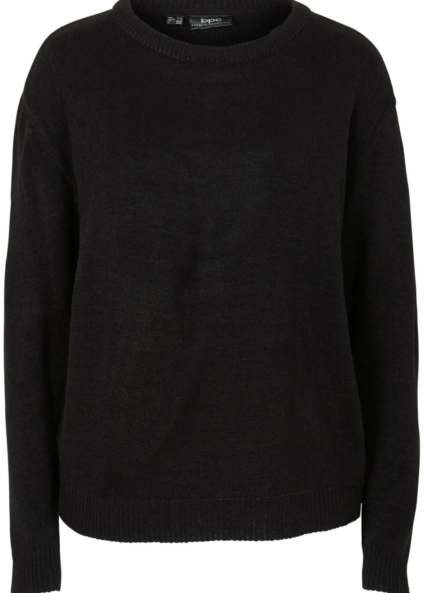 Jersey de punto con cuello redondo