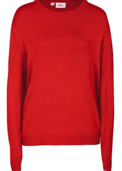 Jersey de punto con cuello redondo
