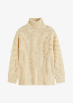 Jersey de punto con cuello vuelto