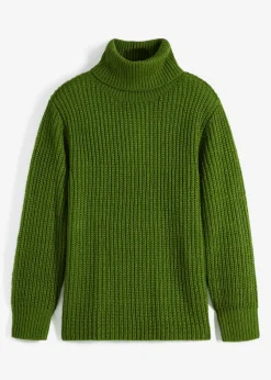 Jersey de punto con cuello vuelto