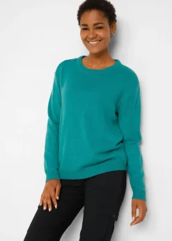 Jersey de punto con cuello redondo