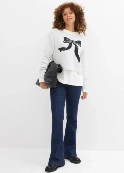 Jersey de punto con lazo