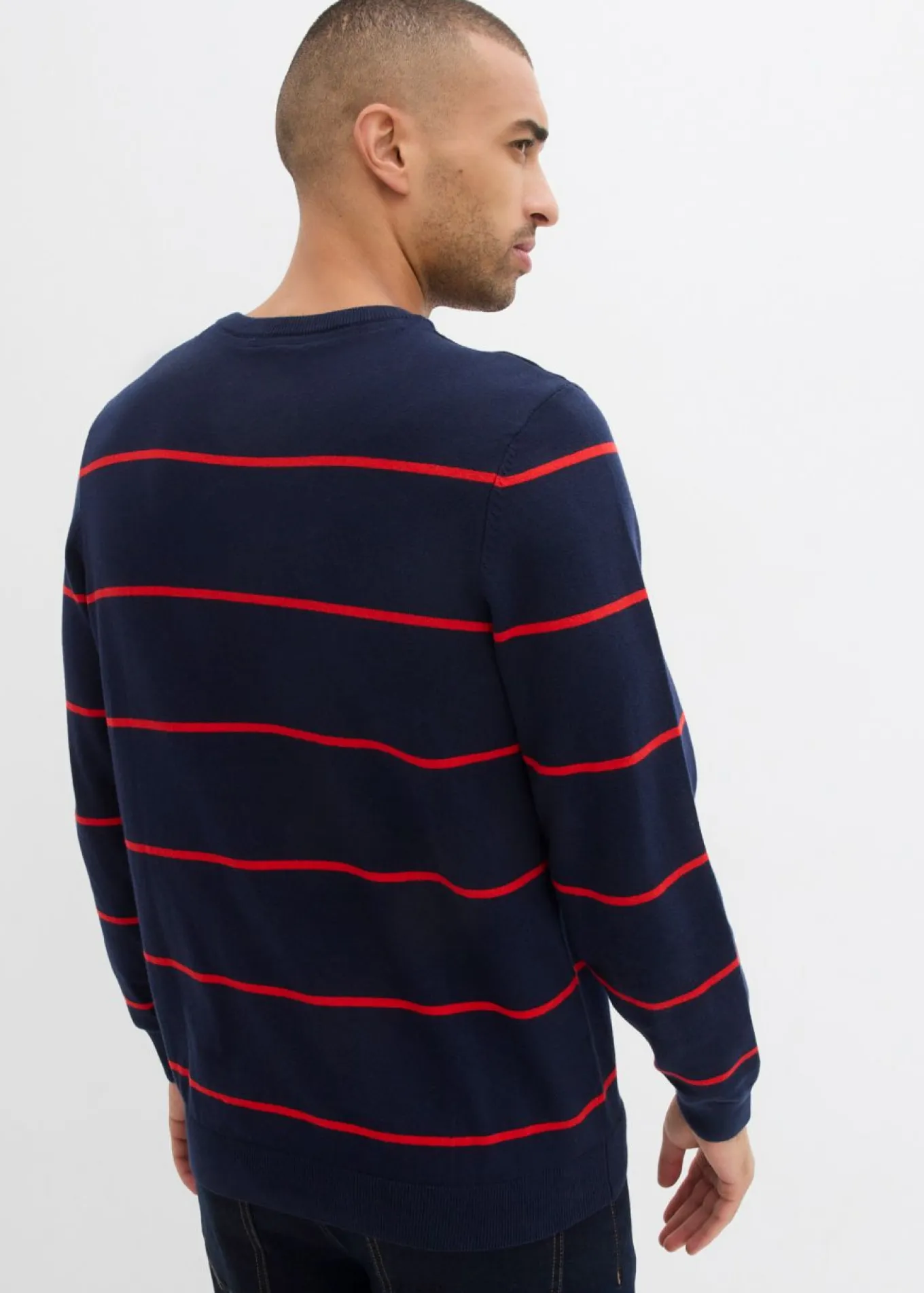 Jersey de punto fino con corte regular
