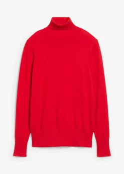Jersey de punto fino con cuello alto