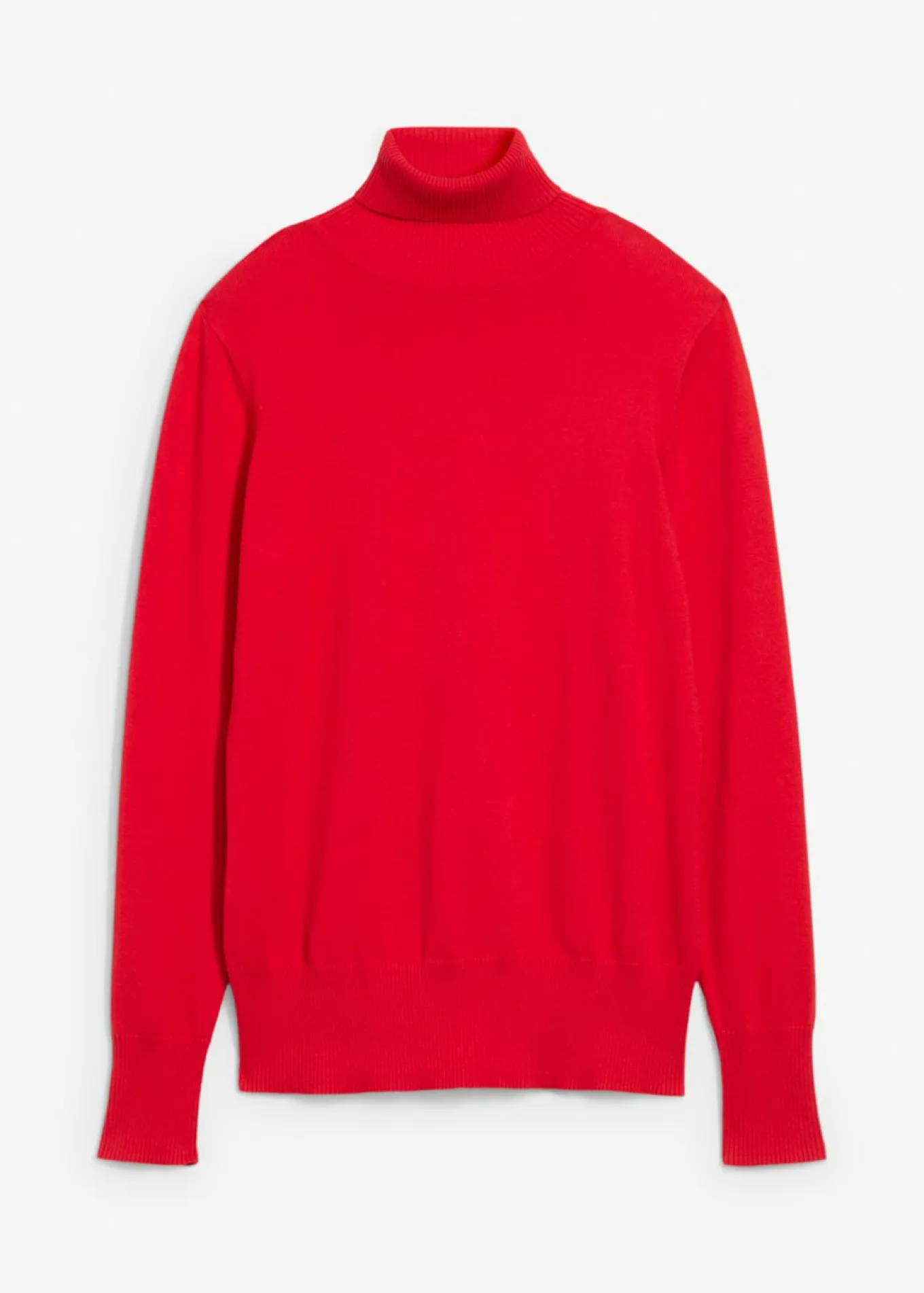 Jersey de punto fino con cuello alto