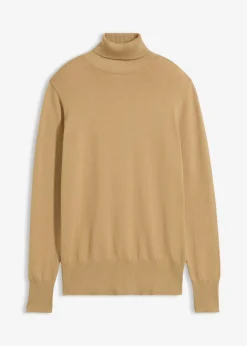 Jersey de punto fino con cuello alto