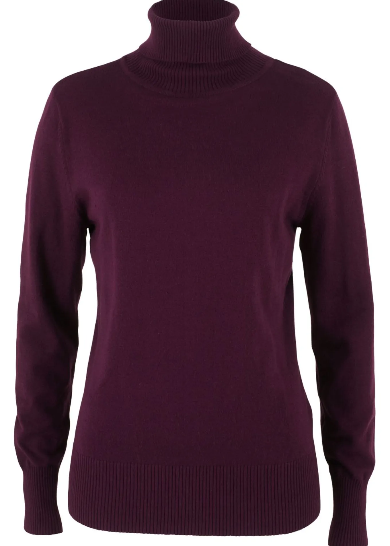 Jersey de punto fino con cuello alto