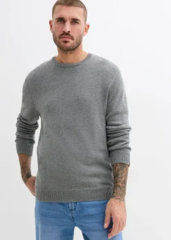 Jersey de punto fino con algodón