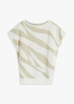 Jersey de punto fino con hilo brillante