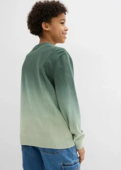 Jersey de punto fino con degradado cromático