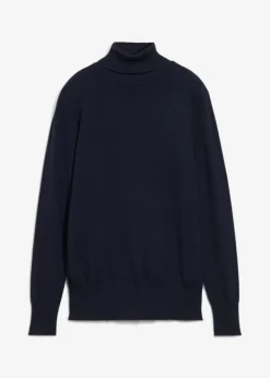 Jersey de punto fino con cuello alto