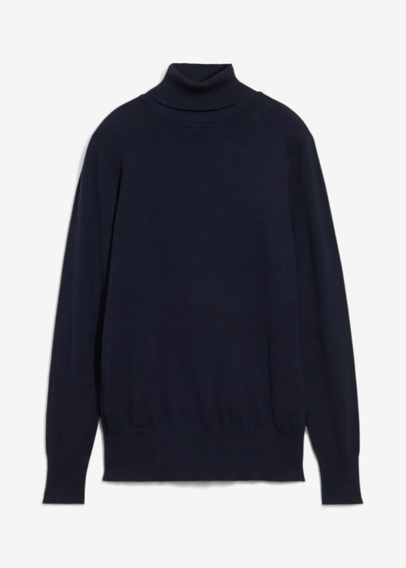 Jersey de punto fino con cuello alto