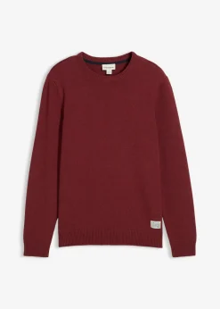 Jersey de punto fino con algodón reciclado