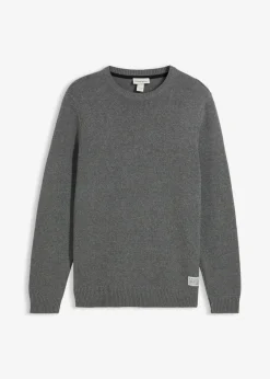 Jersey de punto fino con algodón reciclado