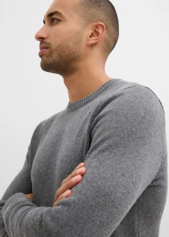 Jersey de punto fino con algodón reciclado