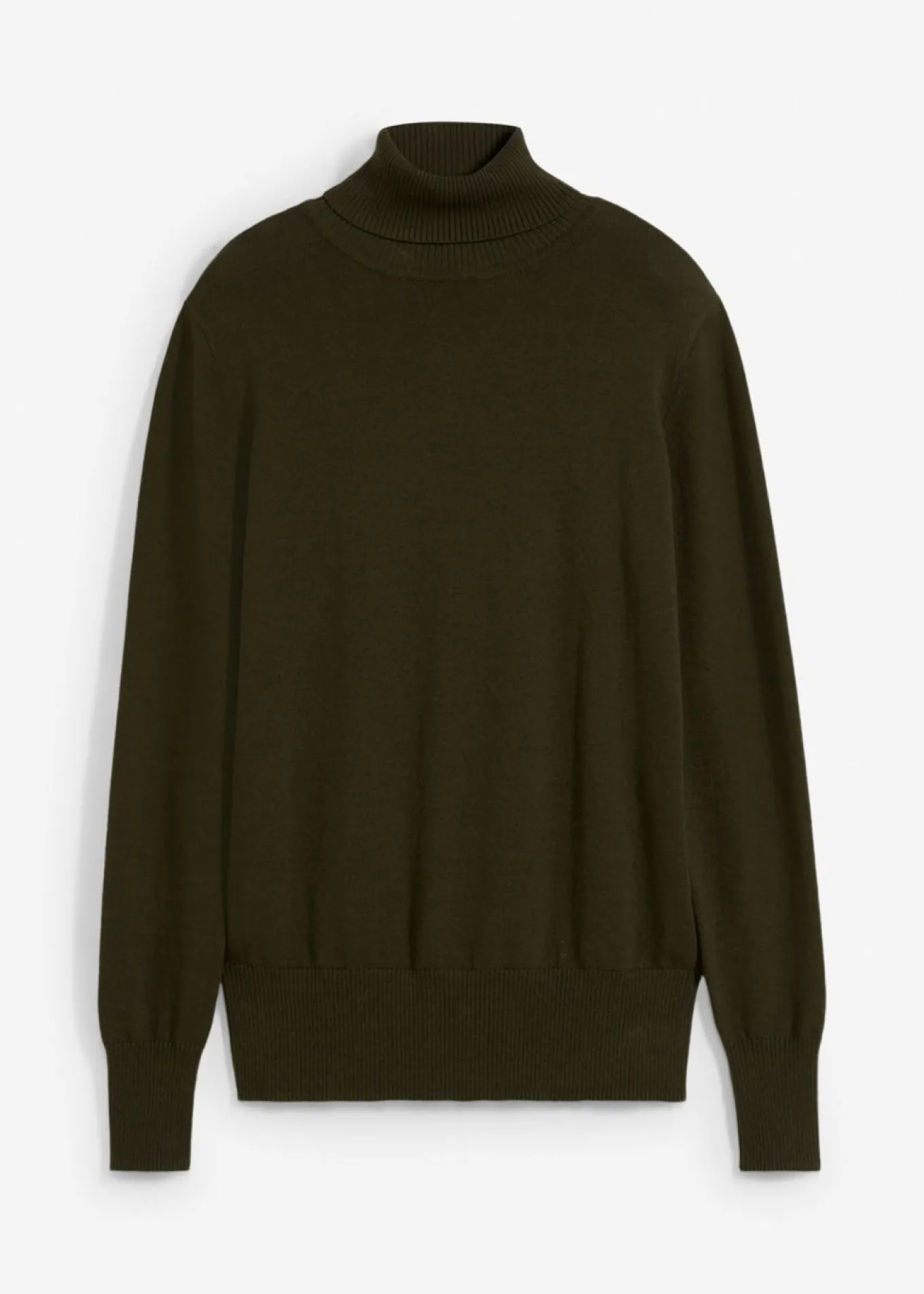 Jersey de punto fino con cuello alto