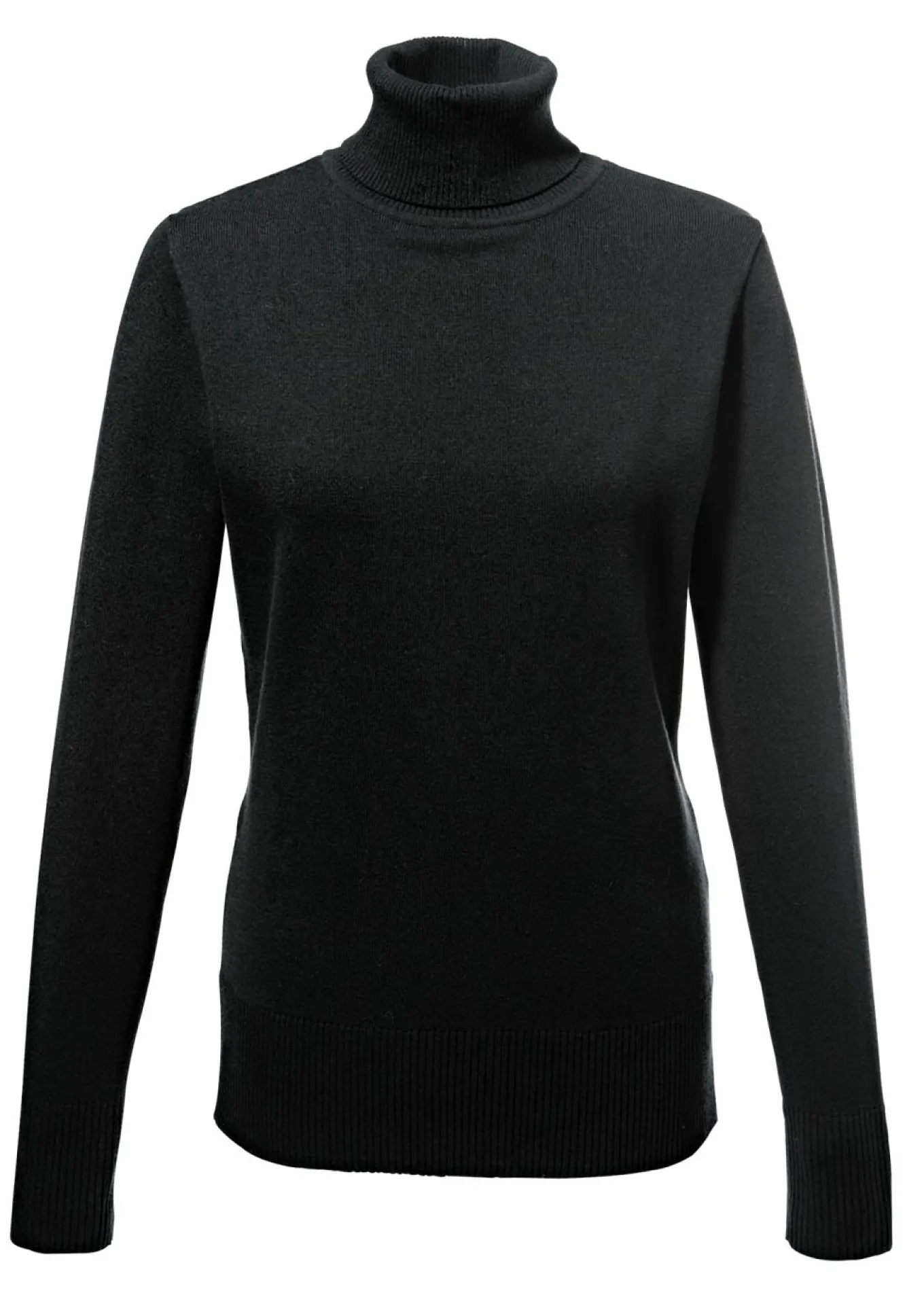 Jersey de punto fino con cuello alto