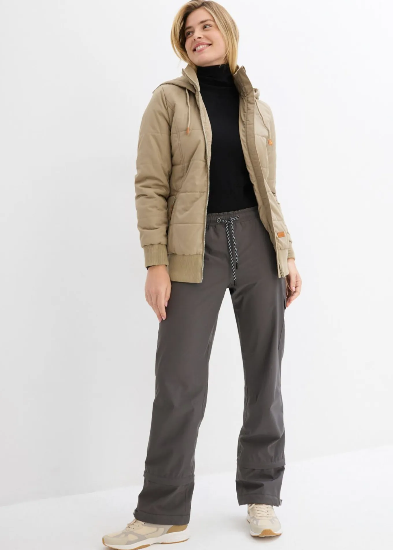 Jersey de punto fino con cuello alto
