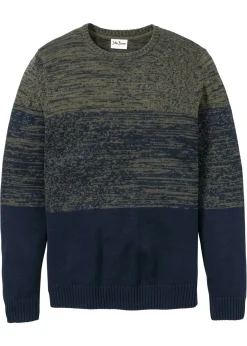 Jersey de punto fino con corte cómodo y suave mezcla de algodón