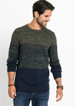Jersey de punto fino con corte cómodo y suave mezcla de algodón