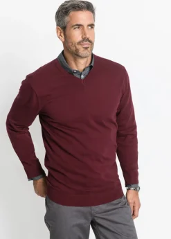 Jersey de punto fino de mezcla de algodón suave