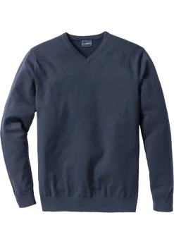 Jersey de punto fino de mezcla de algodón suave