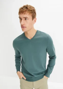 Jersey de punto fino de mezcla de algodón suave