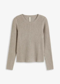 Jersey de punto fino de mezcla de viscosa suave