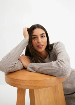 Jersey de punto fino de mezcla de viscosa suave
