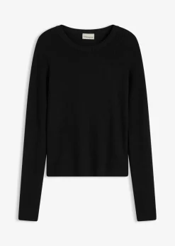 Jersey de punto fino de mezcla de viscosa suave
