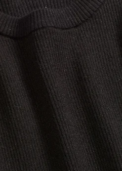 Jersey de punto fino de mezcla de viscosa suave