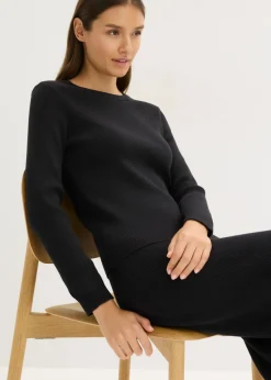 Jersey de punto fino de mezcla de viscosa suave