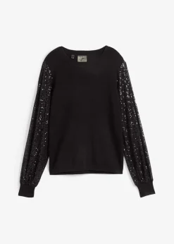 Jersey de punto fino de una suave mezcla de viscosa