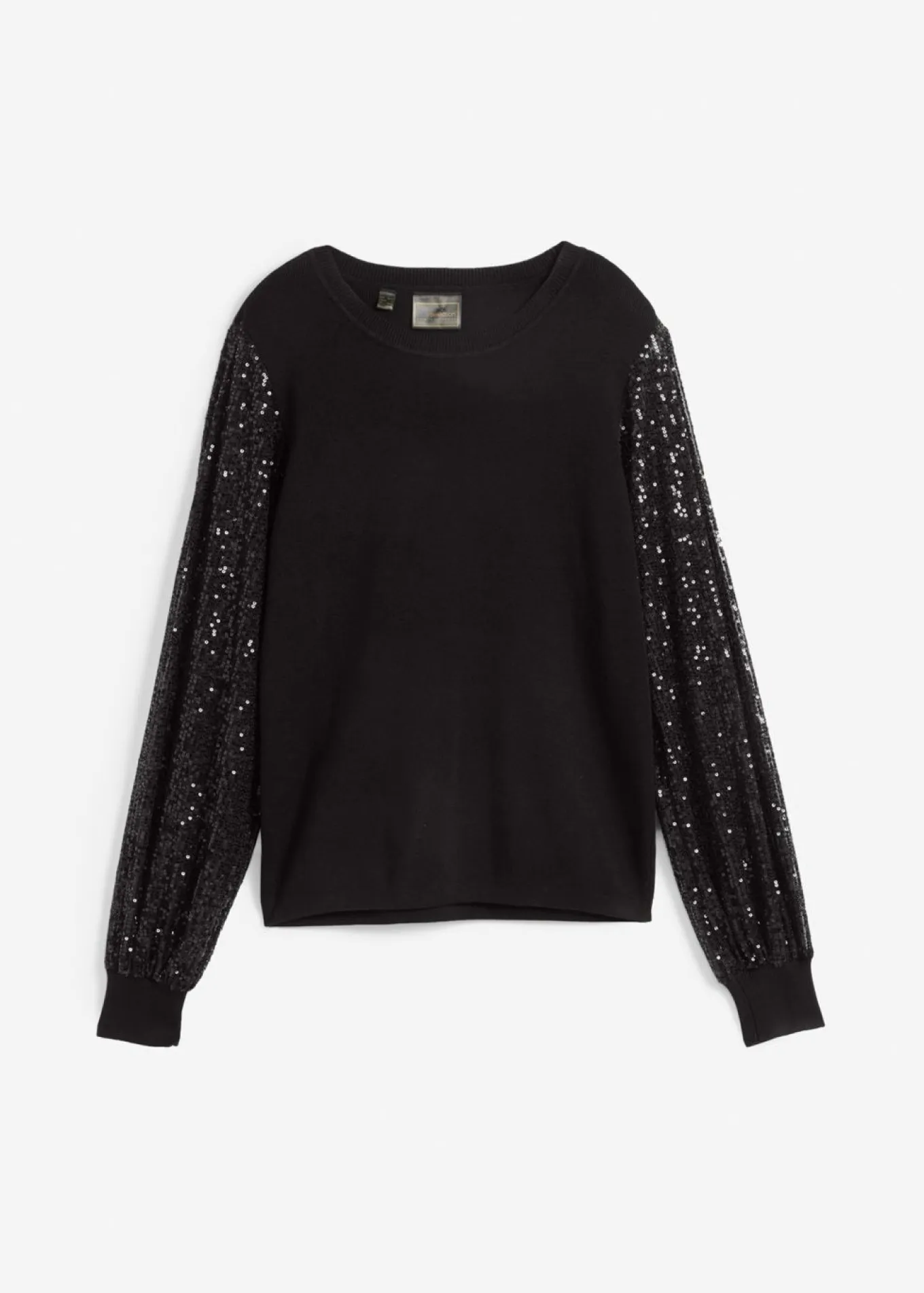 Jersey de punto fino de una suave mezcla de viscosa