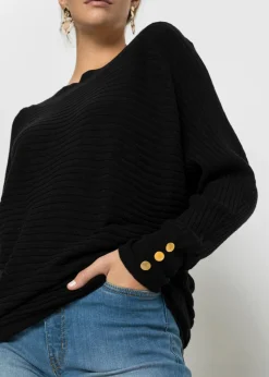 Jersey de punto fino en mezcla de viscosa