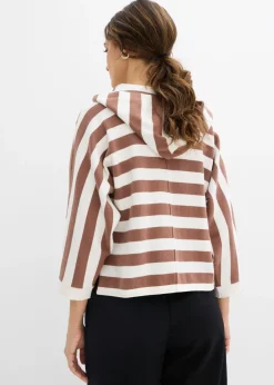 Jersey de punto fino oversize de mezcla de algodón