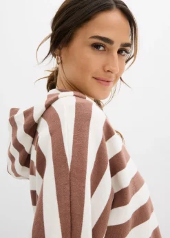 Jersey de punto fino oversize de mezcla de algodón