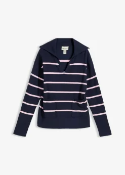 Jersey de punto fino tipo polo